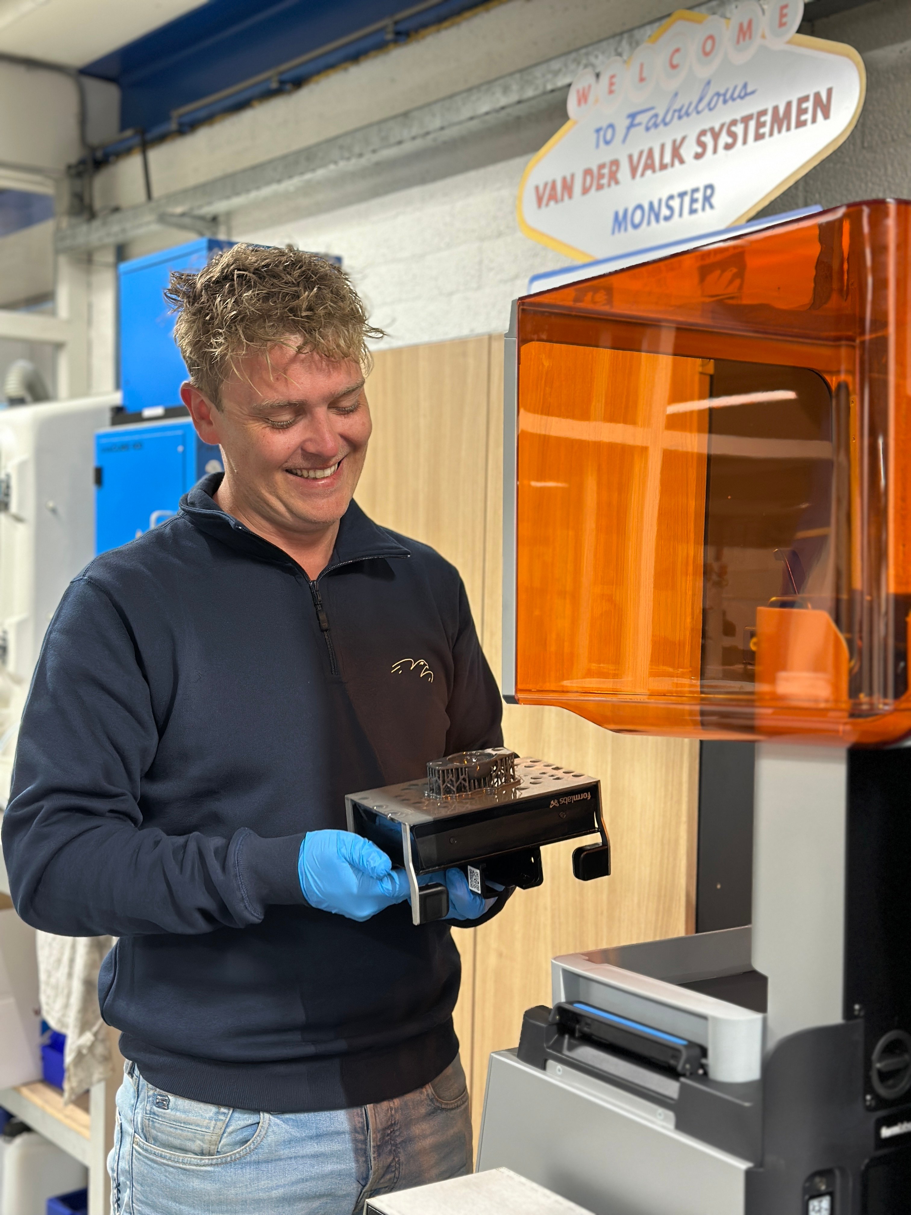 Robin Odenkirchen on the job